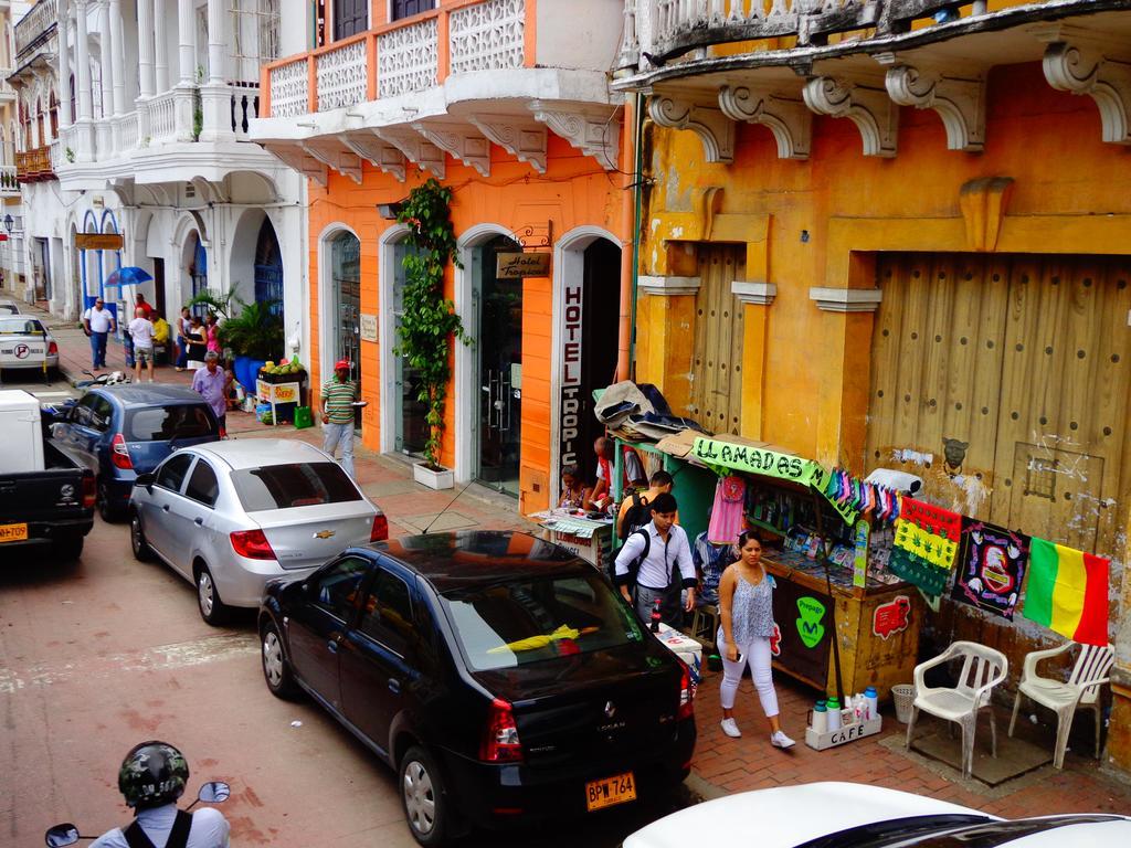 Bourbon St Hostal Boutique Cartagena Kültér fotó