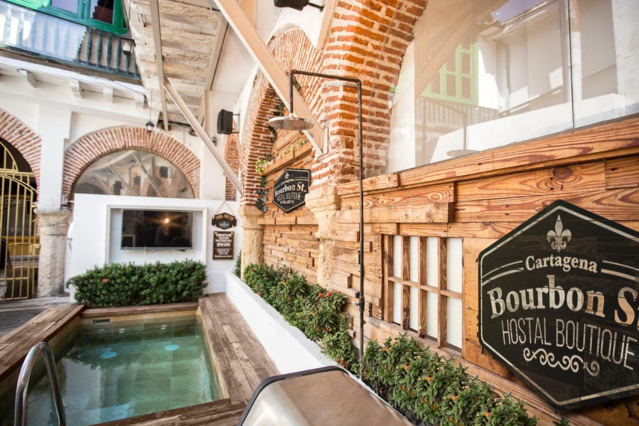 Bourbon St Hostal Boutique Cartagena Kültér fotó